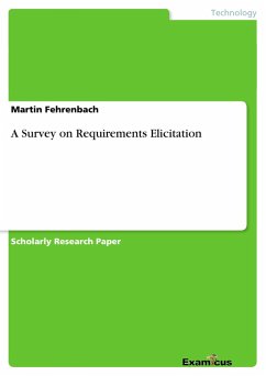 A Survey on Requirements Elicitation - Fehrenbach, Martin