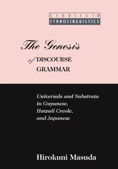 Cover The Genesis of Discourse Grammar