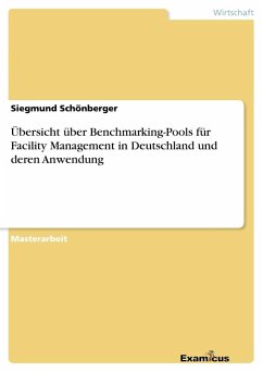 Übersicht über Benchmarking-Pools für Facility Management in Deutschland und deren Anwendung - Schönberger, Siegmund