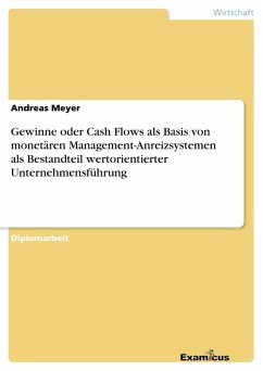 Gewinne oder Cash Flows als Basis von monetären Management-Anreizsystemen als Bestandteil wertorientierter Unternehmensführung - Meyer, Andreas