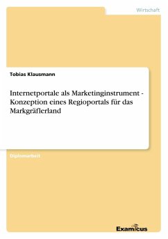 Internetportale als Marketinginstrument - Konzeption eines Regioportals für das Markgräflerland