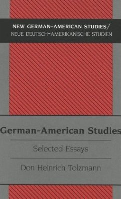 Cover German-American Studies