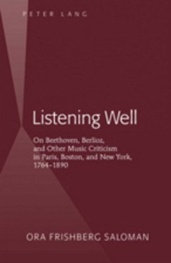 Listening Well - Saloman, Ora Frishberg