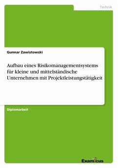 Aufbau eines Risikomanagementsystems für kleine und mittelständische Unternehmen mit Projektleistungstätigkeit - Zawistowski, Gunnar