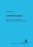 Schreibintensitäten Schreibintensitäten