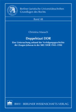 Doppelstaat DDR - Masuch, Christina