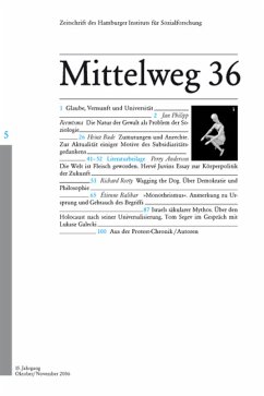 Die Natur der Gewalt als Problem der Soziologie - Reemtsma, Jan Ph / Bude, Heinz / Anderson, Perry / Rorty, Richard / Balibar, Étienne / Segev, Tom / Galecki, Lukasz / Kraushaar, Wolfgang