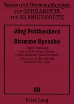 Stumme Sprache - Pottbeckers, Jörg