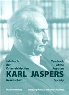 Jahrbuch der Österreichischen Karl-Jaspers-Gesellschaft 19/2006 - Karl-Jaspers-Gesellschaft (Hrsg.)
