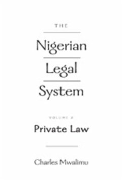 The Nigerian Legal System - Mwalimu, Charles