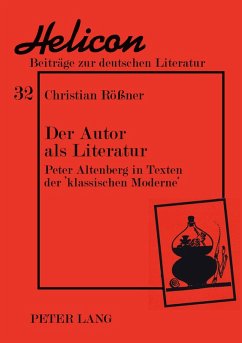 Cover Der Autor als Literatur