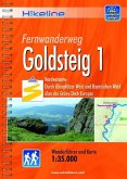 Hikeline Wanderführer Fernwanderweg Goldsteig 1