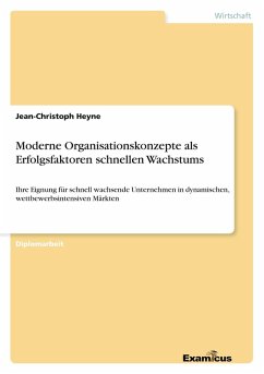 Moderne Organisationskonzepte als Erfolgsfaktoren schnellen Wachstums - Heyne, Jean-Christoph