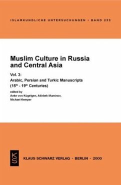 Muslim Culture in Russia and Central Asia