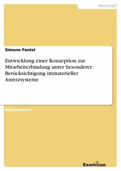 Entwicklung einer Konzeption zur Mitarbeiterbindung unter besonderer Berücksichtigung immaterieller Anreizsysteme - Pantel, Simone