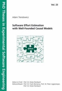 Software Effort Estimation with Well-Founded Causal Models. - Trendowicz, Adam