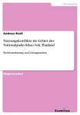 Nutzungskonflikte im Gebiet des Nationalparks Khao Sok, Thailand