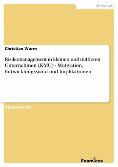 Risikomanagement in kleinen und mittleren Unternehmen (KMU) - Motivation, Entwicklungsstand und Implikationen