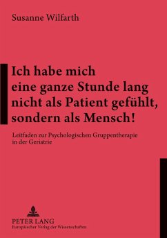 Ich habe mich eine ganze Stunde lang nicht als Patient gefühlt, sondern als Mensch! Cover Ich habe mich eine ganze Stunde lang nicht als Patient gefühlt, sondern als Mensch!