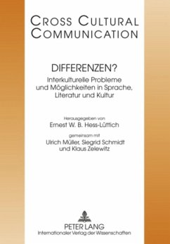 Differenzen? - Herausgegeben:Hess-Lüttich, E.W.B.; Müller, Ulrich; Schmidt, Siegrid; Zelewitz, Klaus