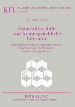 Cover Transkulturalität und fremdsprachliche Literatur
