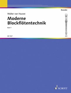 Moderne Blockflötentechnik - Hauwe, Walter van