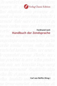 Cover Handbuch der Zendsprache