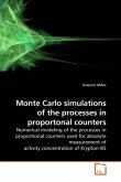 Monte Carlo simulations of the processes in proportonal counters