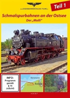 Cover Schmalspurbahnen an der Ostsee, 1 DVD. Tl.1