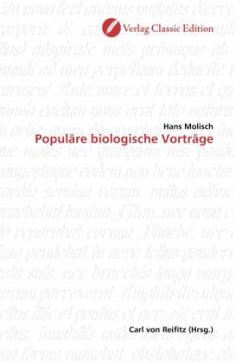 Populäre biologische Vorträge