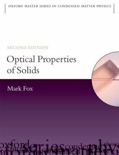 Optical Properties of Solids - Fox, Mark (Department of Physics and Astronomy, University of Sheffi