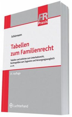 Cover Tabellen zum Familienrecht (TzFamR)