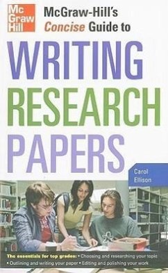 McGraw-Hill's Concise Guide to Writing Research Papers - Ellison, Carol