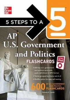 5 Steps to a 5 AP U.S. Government and Politics Flashcards for Your iPod with Mp3/CD-ROM Disk - Lamb, Pamela K.