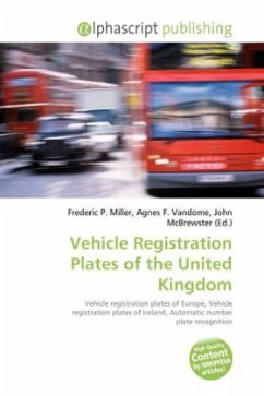 Vehicle Registration Plates of the United Kingdom