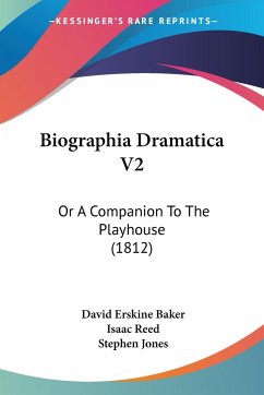 Biographia Dramatica V2