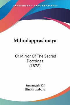 Milindapprashnaya - Sumangala Of Hinatirumbura
