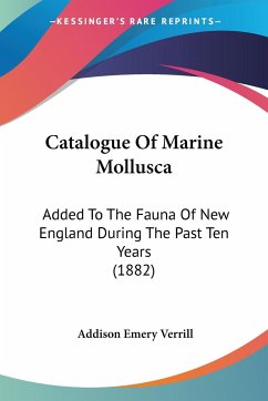 Catalogue Of Marine Mollusca - Verrill, Addison Emery