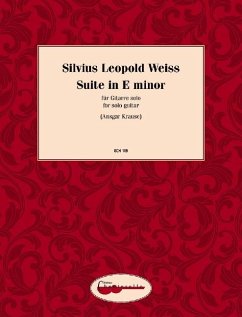 Suite e-Moll - Weiss, Silvius Leopold