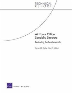 Air Force Officer Specialty Structure - Conley, Raymond E; Robbert, Albert A
