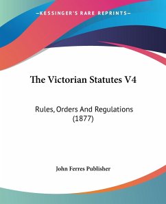 The Victorian Statutes V4