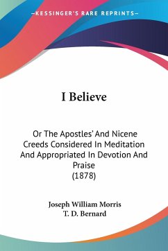 I Believe - Morris, Joseph William