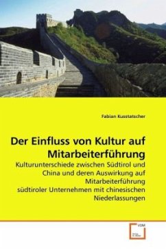 Der Einfluss von Kultur auf Mitarbeiterführung - Kusstatscher, Fabian