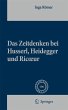 Das Zeitdenken Bei Husserl, Heidegger... - Bild 1