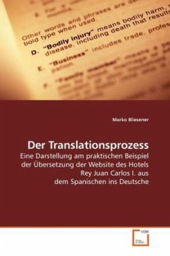 Der Translationsprozess - Bliesener, Marko