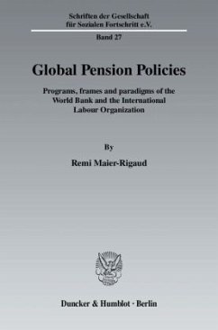 Global Pension Policies - Maier-Rigaud, Remi