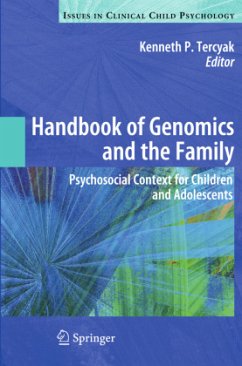 Handbook of Genomics and the Family - Tercyak, Kenneth P. (Hrsg.)