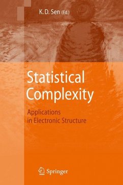 Statistical Complexity - Sen, K.D. (Hrsg.)