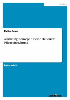 Marketing-Konzept für eine stationäre Pflegeeinrichtung Marketing-Konzept für eine stationäre Pflegeeinrichtung
