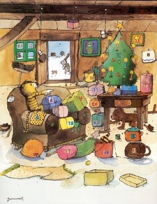 Adventskalender Weihnachtszimmer von Janosch - Kalender portofrei bestellen